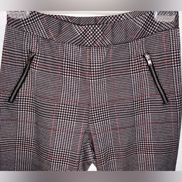 Joe B plaid stretchy pants size M - Picture 3 of 6